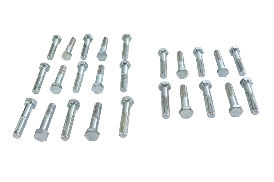 Hex Cap Bolts Zinc 3/8" x 2"