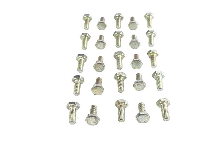 Hex Cap Bolts Zinc 1/4" x 5/8"
