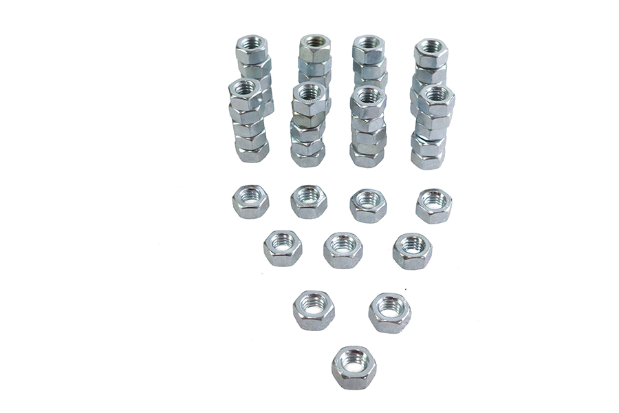 Zinc Hex Nuts 5/16"-18 Standard