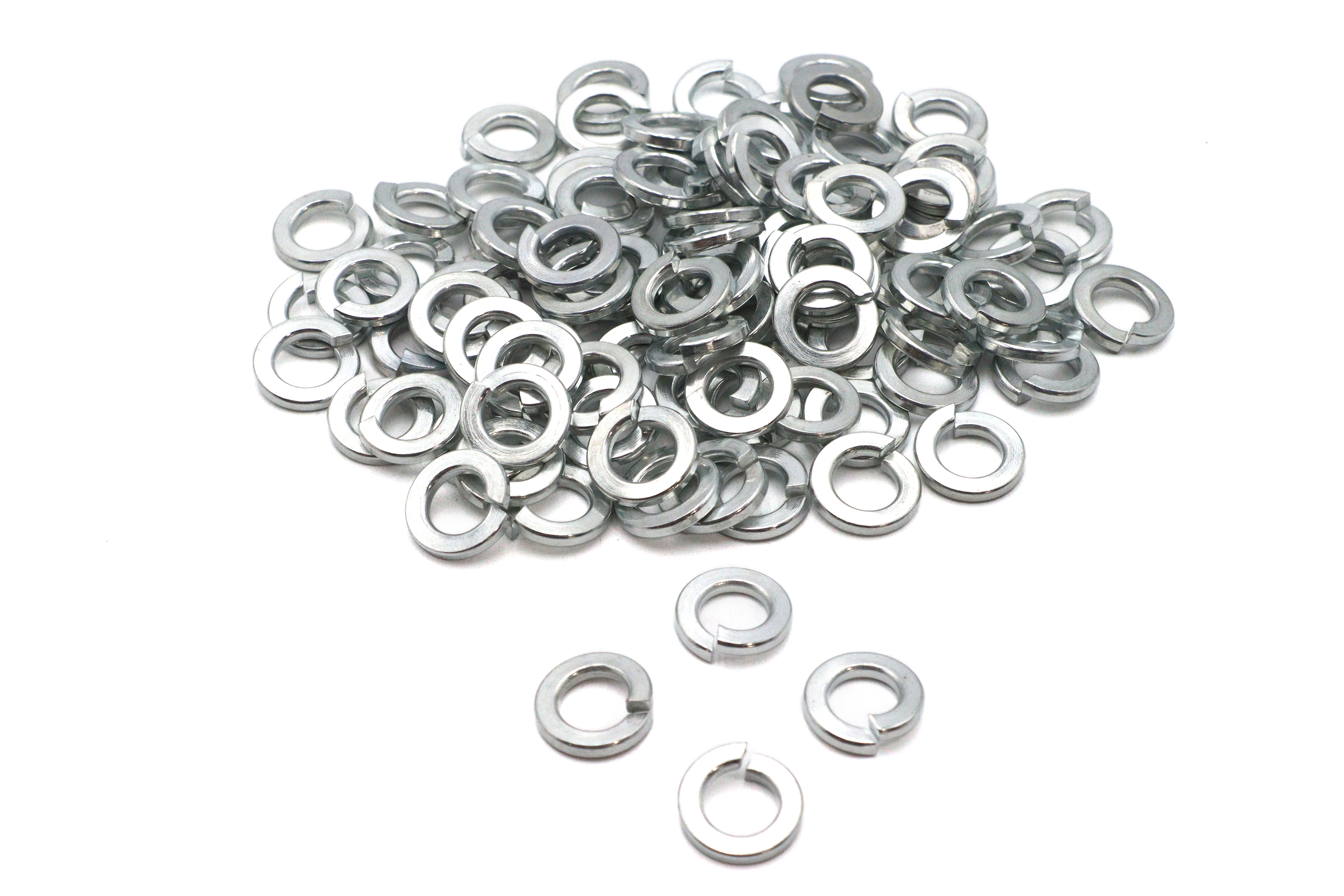 Zinc Lock Washers 7/16" Inner Diameter