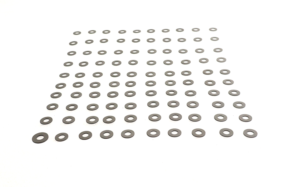 Parkerized Flat Washers 1/4" Inner Diameter