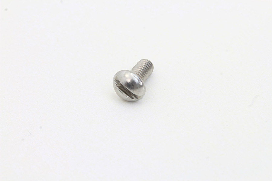 Round Head Slot Screw 8-32 N.X. x 3/8"