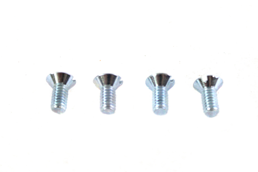 8-32 x 3/8" Flat Head Slotted Screw Zinc