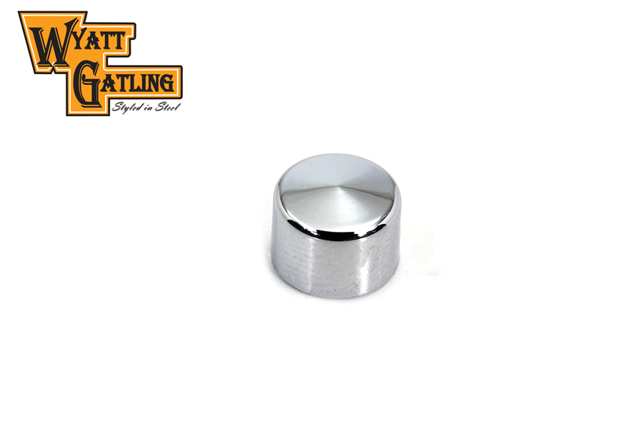 Wyatt Gatling Chrome Allen Head Bolt Caps 1/4"