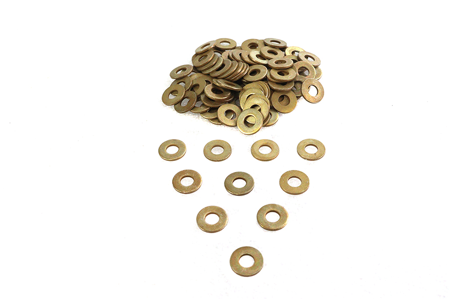 Cadmium Plated 1/4" Flat Washers