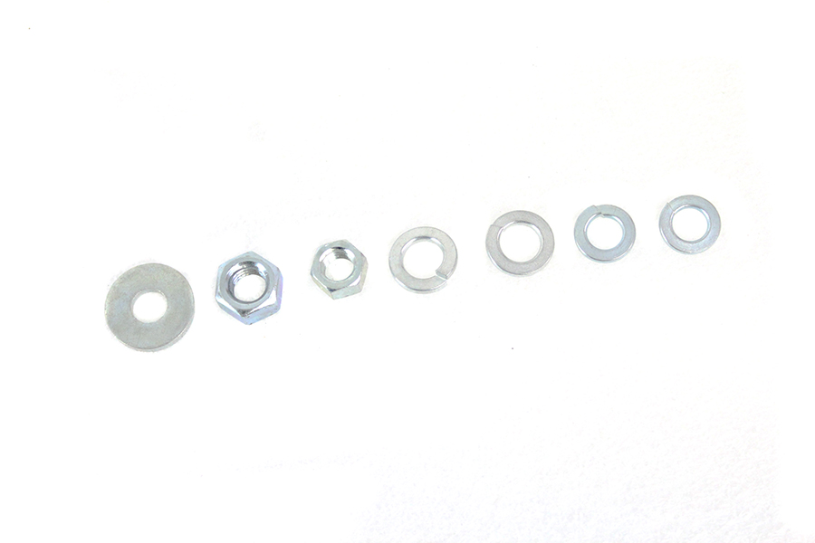 Spring Fork Nut and Washer Kit Zicad Plated