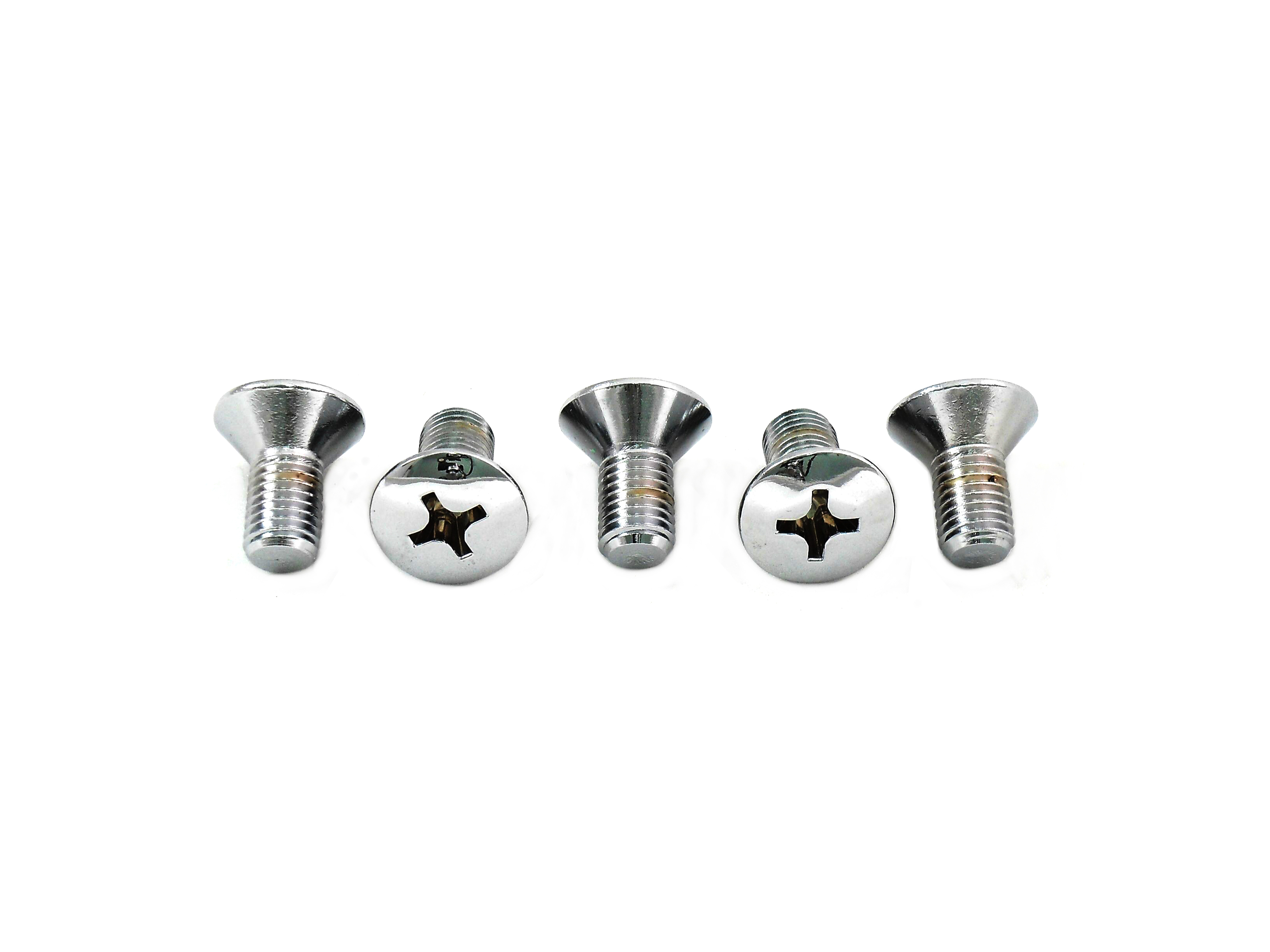 Phillips Head Chrome Screws