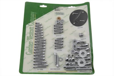 Engine Dress Up Screw Kit Allen Chrome
