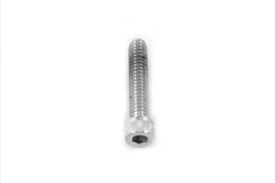 Allen Socket Cap Bolt Knurled Chrome 1/4" X 1-1/4"