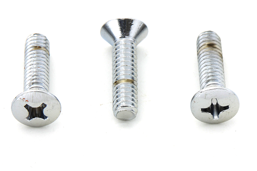 Chrome Cover Screw Set