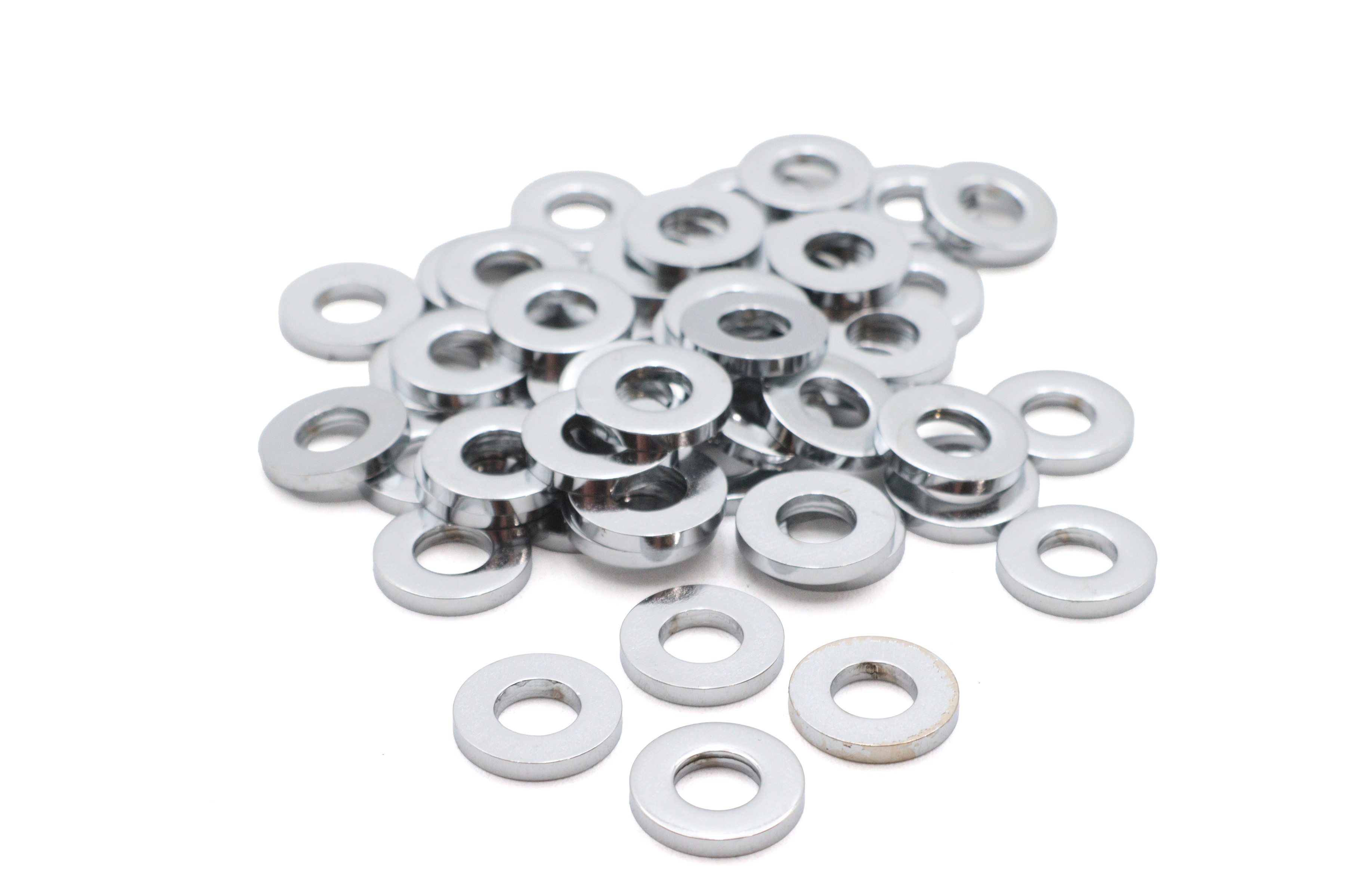 Chrome Flat Washers 5/16" Extra Thick