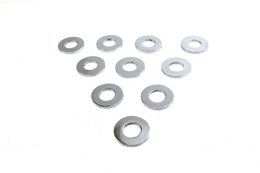 Chrome Flat Washers 5/8", Extra Thick
