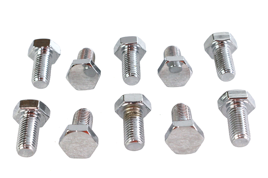 Hex Cap Bolts Chrome 5/16" x 5/8
