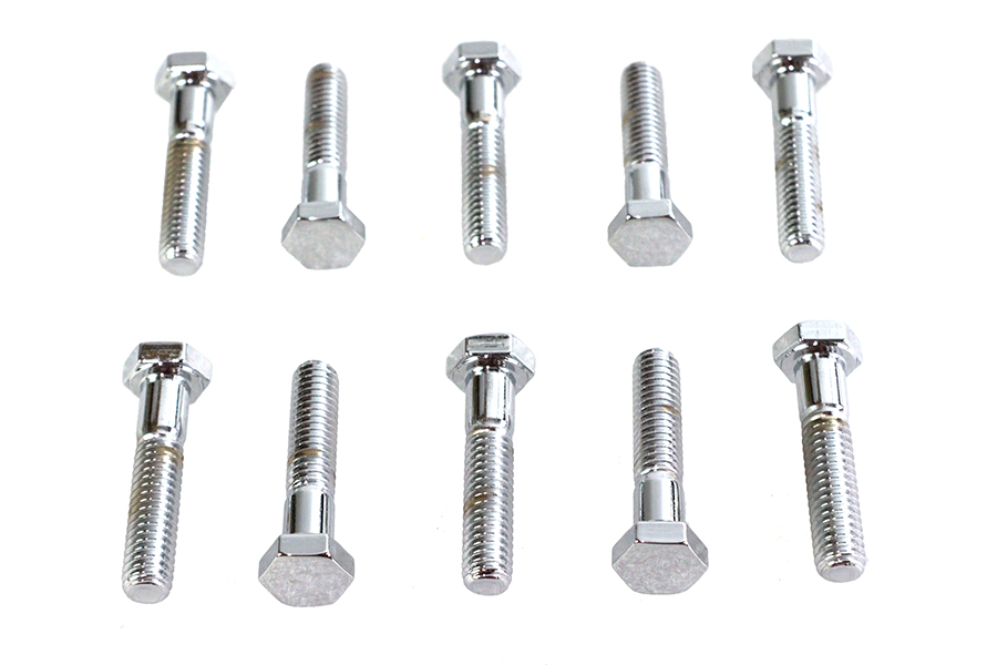 Hex Cap Bolts Chrome 5/16" x 1-1/2"