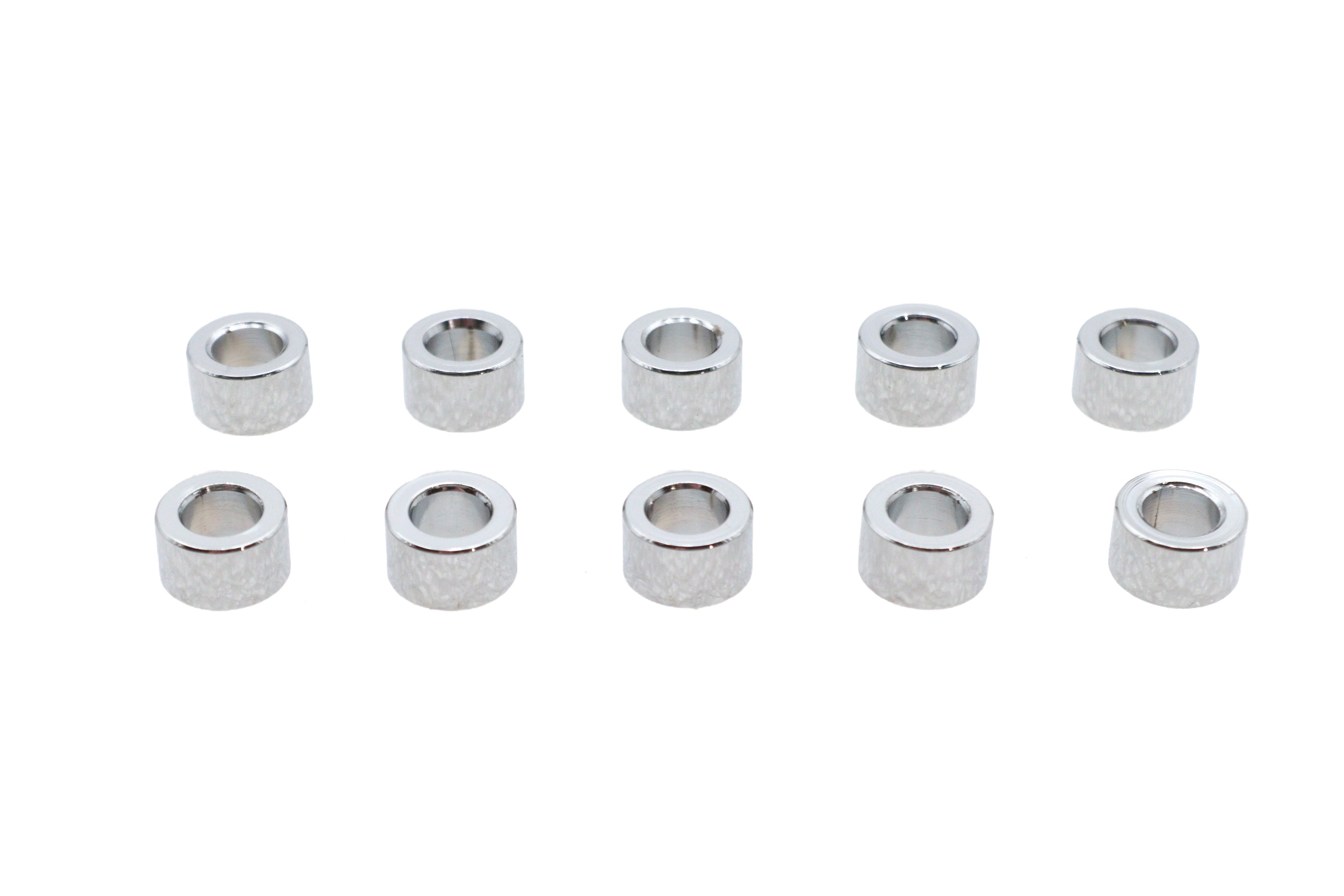 Chrome Spacers 1/4" x 7/16" x 3/16"