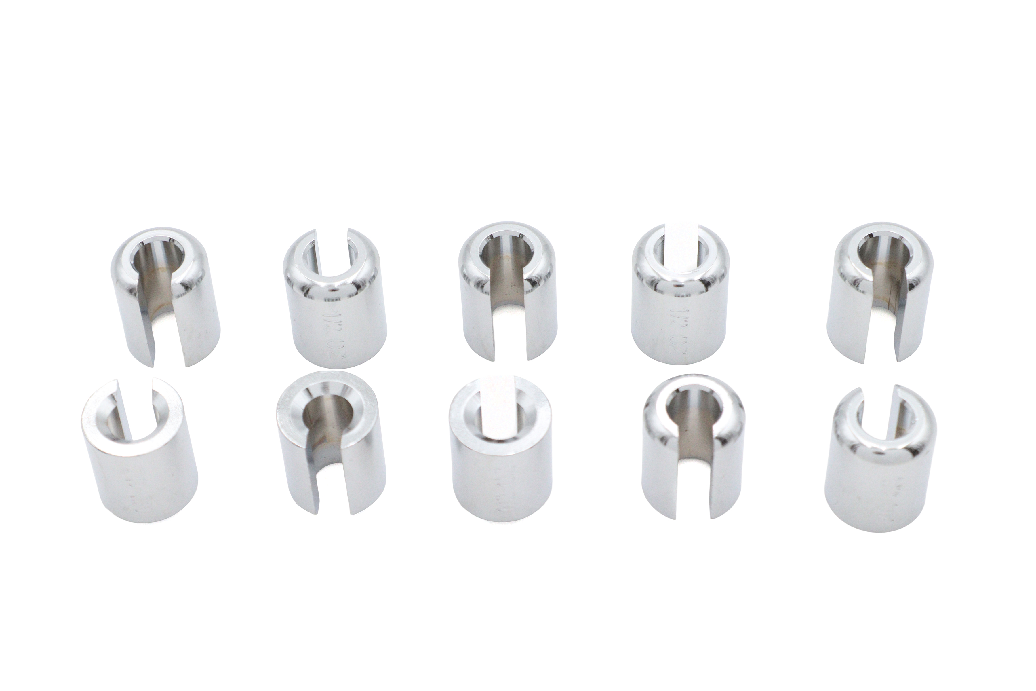 Chrome Wheel Balance Weights 1/2 Ounce