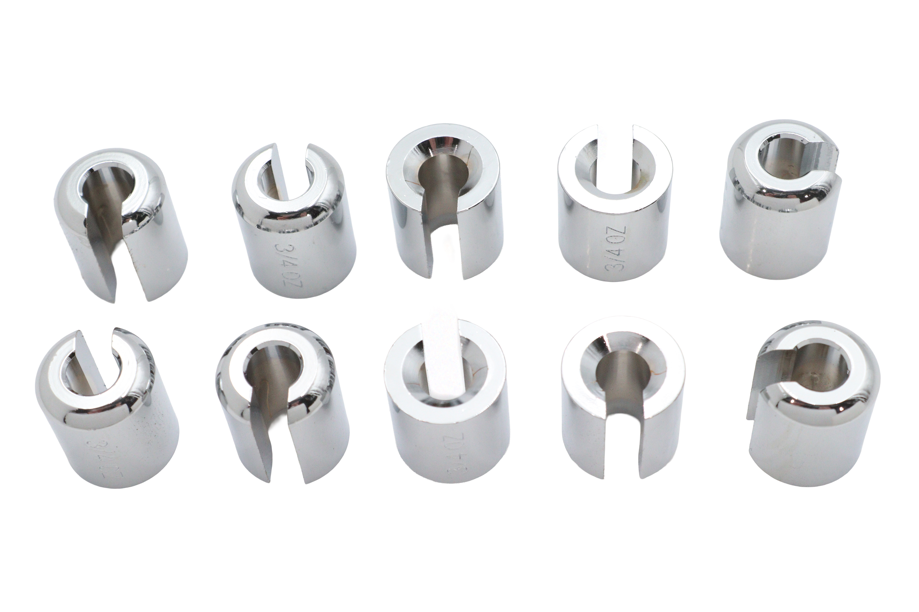 Chrome Wheel Balance Weights 3/4 Ounce