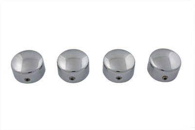 Head Bolt Cover Set Dome Chrome