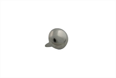*UPDATE 1/2" Round Saddlebag Spot Nickel