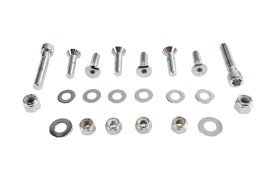 Fender Strut Bolt Kit Allen Chrome