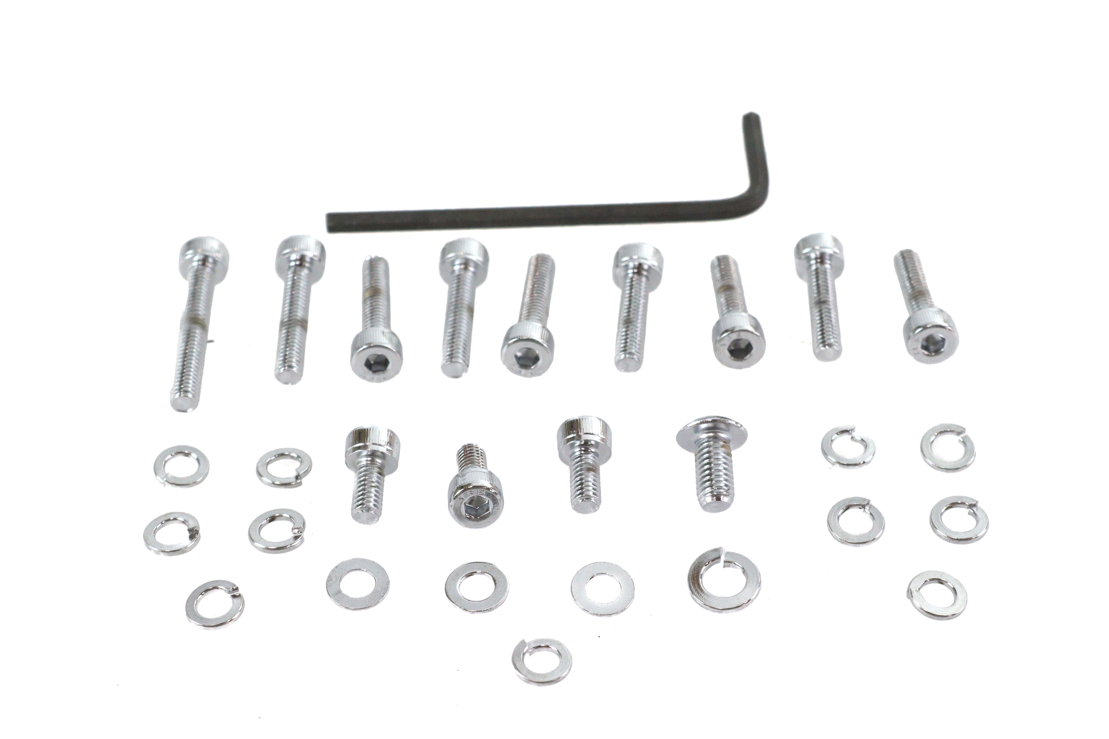 Keihin Carburetor CV Screw Kit Chrome