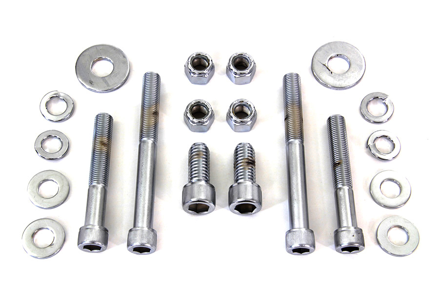 Chrome Engine Case Allen Bolt Kit