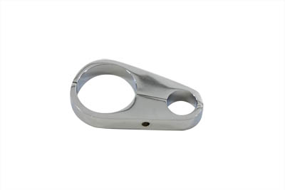 Chrome Oil Line to Frame Clamp