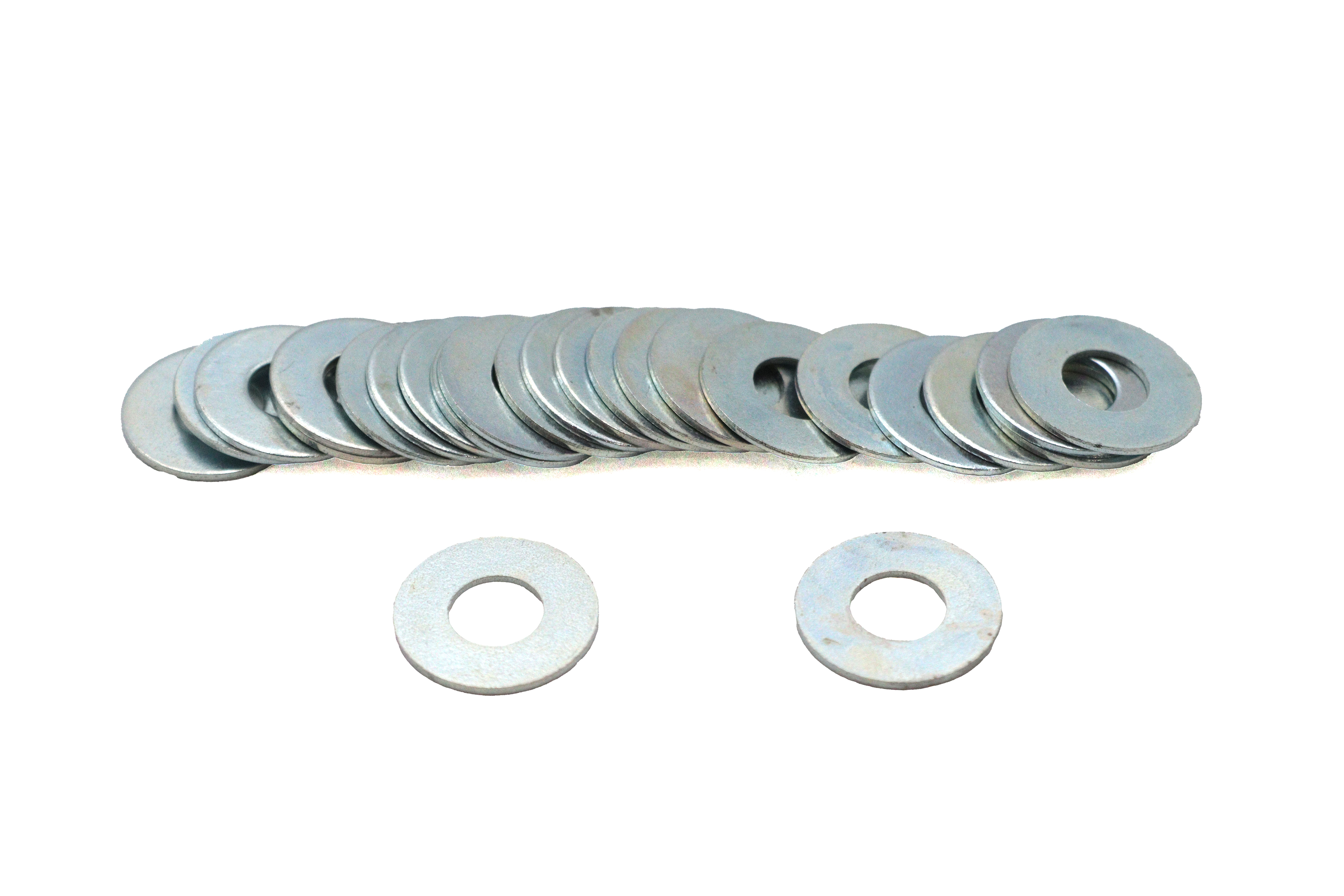 Zinc Flat Washer 1/4" Inner Diameter