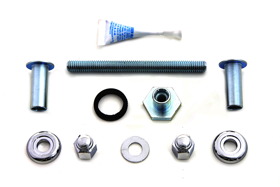 Chrome Gas Tank Mount Kit