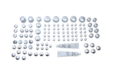 Wyatt Gatling Chrome Bolt Cap 105 Piece Cover Kit