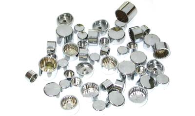 Wyatt Gatling Chrome Bolt Cap 126 Piece Cover Kit