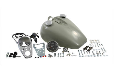 Bobbed 3.2 Gallon Gas Tank Kit