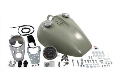Bobbed 3.2 Gallon Gas Tank Kit
