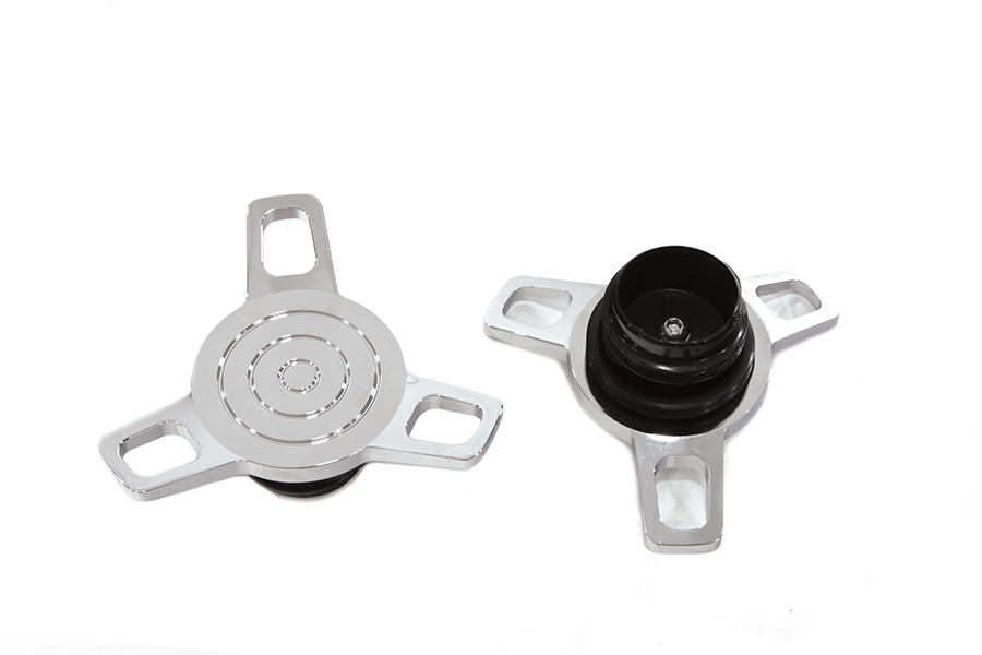 Spinner Style Vented and Non-Vented Gas Cap Set