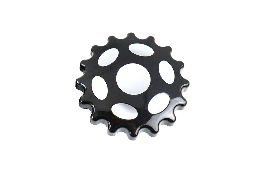 Sprocket Gas Cap Vented Black