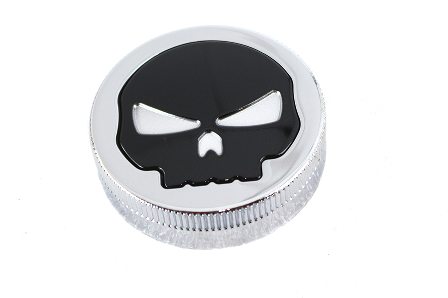 Chrome Skull Style Vented Gas Cap