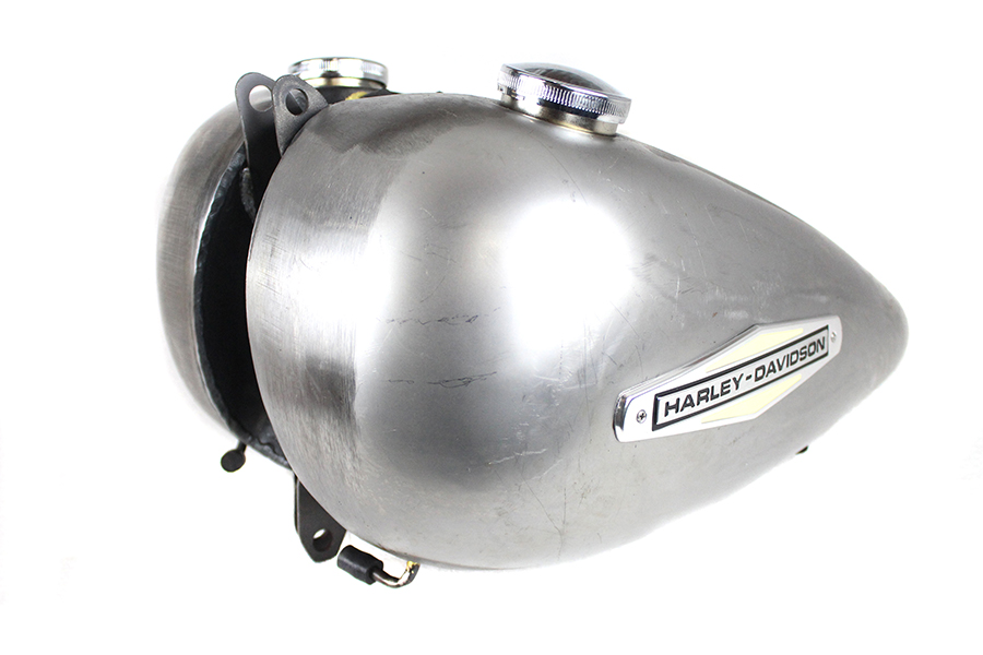 UPDATE 3.5 Gallon Fat Bob Gas Tank Kit with Emblem