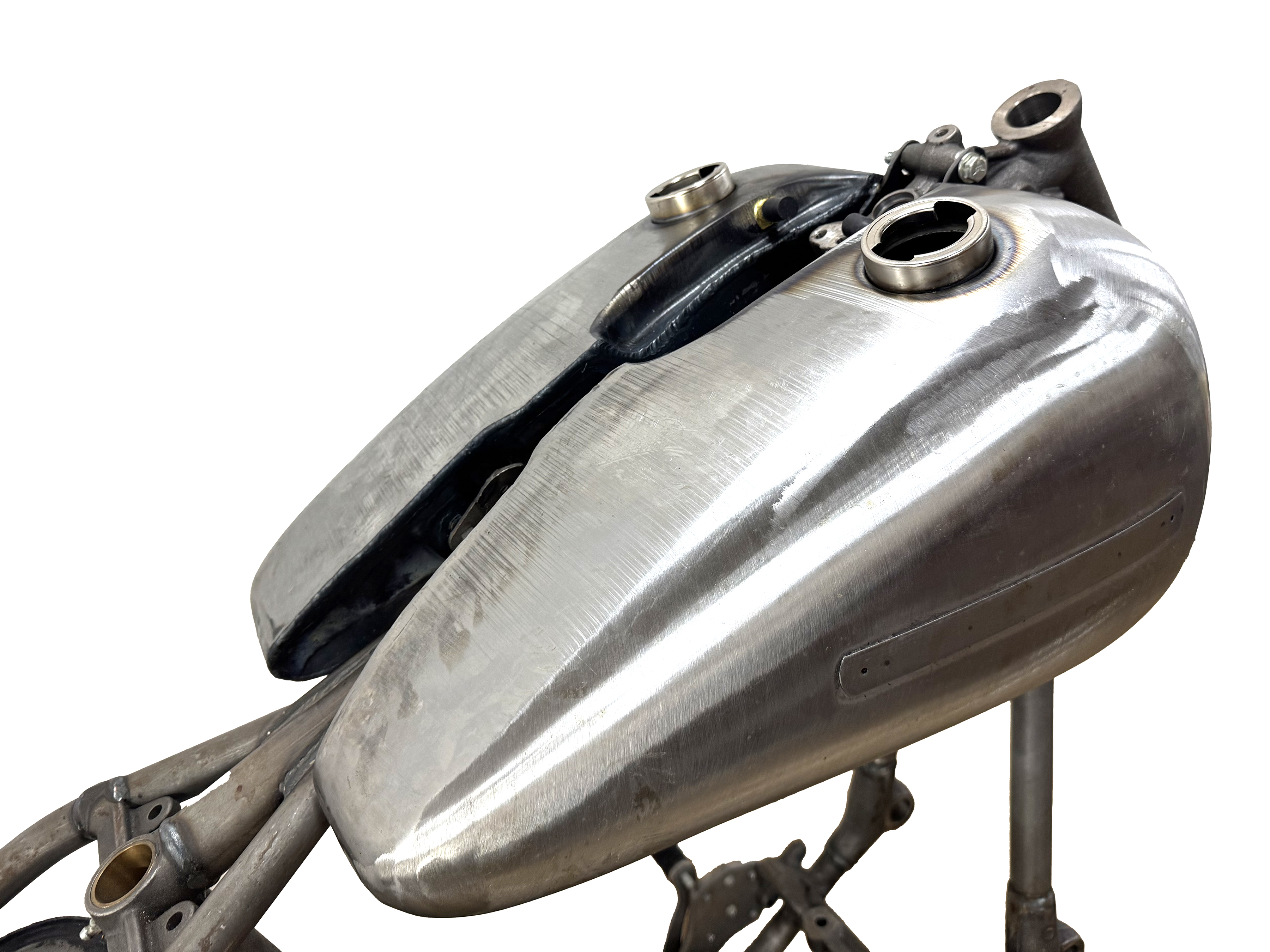 1966 Fat Bob Gas Tank Set 5.0 Gallon