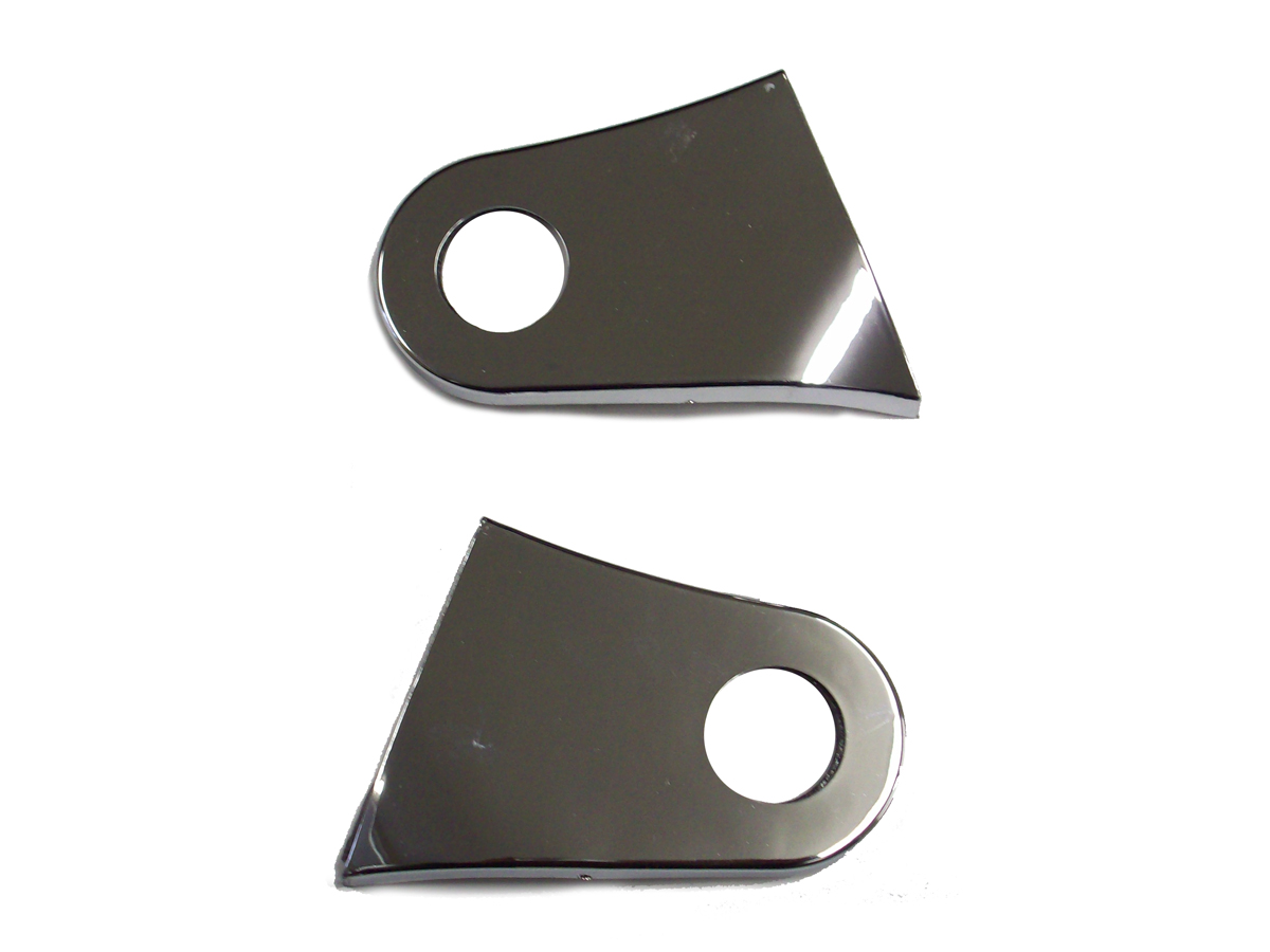 Gas Tank Bracket Cover Set Chrome