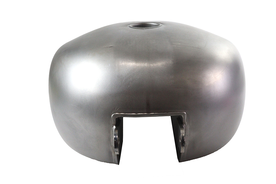 M8 Bobbed Gas Tank Raw Steel