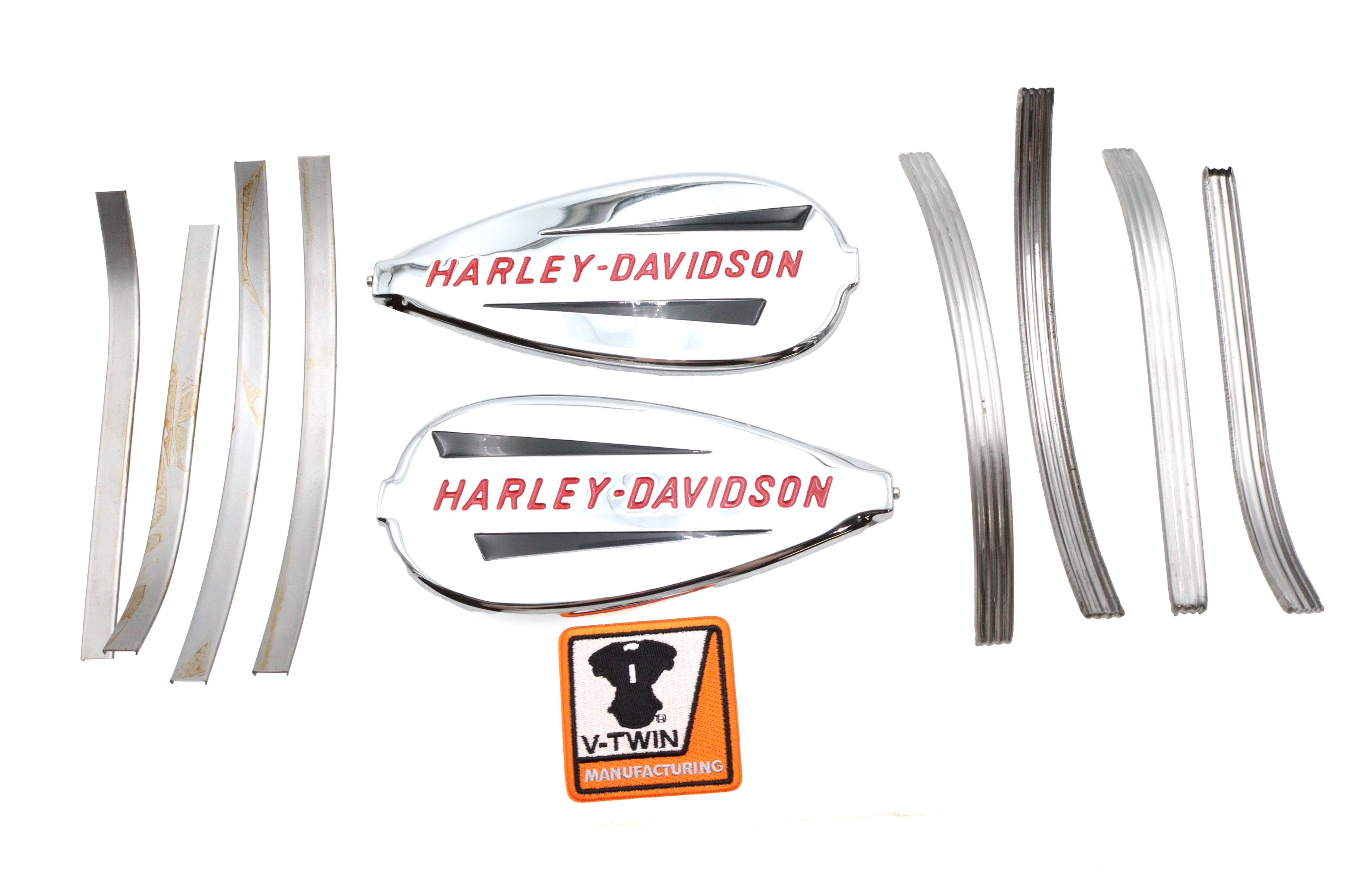 Bobbed 3.5 Gallon Gas Tank Trim Kit