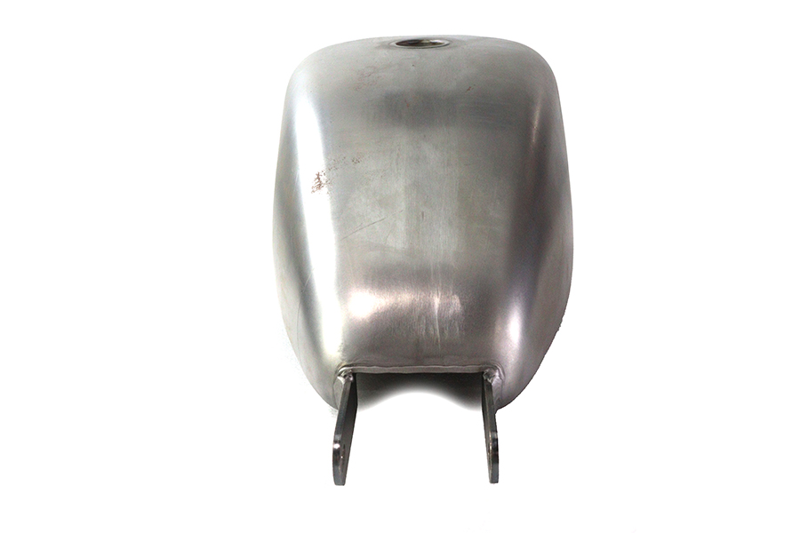 M8 Sporty 2.9 Gallon Gas Tank Raw Steel Medium Mount
