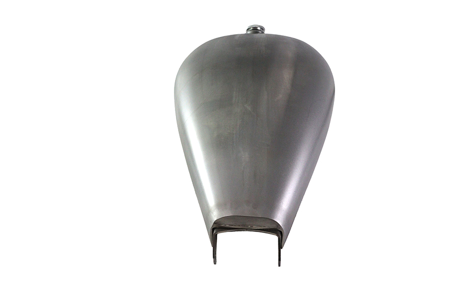 M8 Sporty 3.6 Gallon Gas Tank Raw Steel High Mount