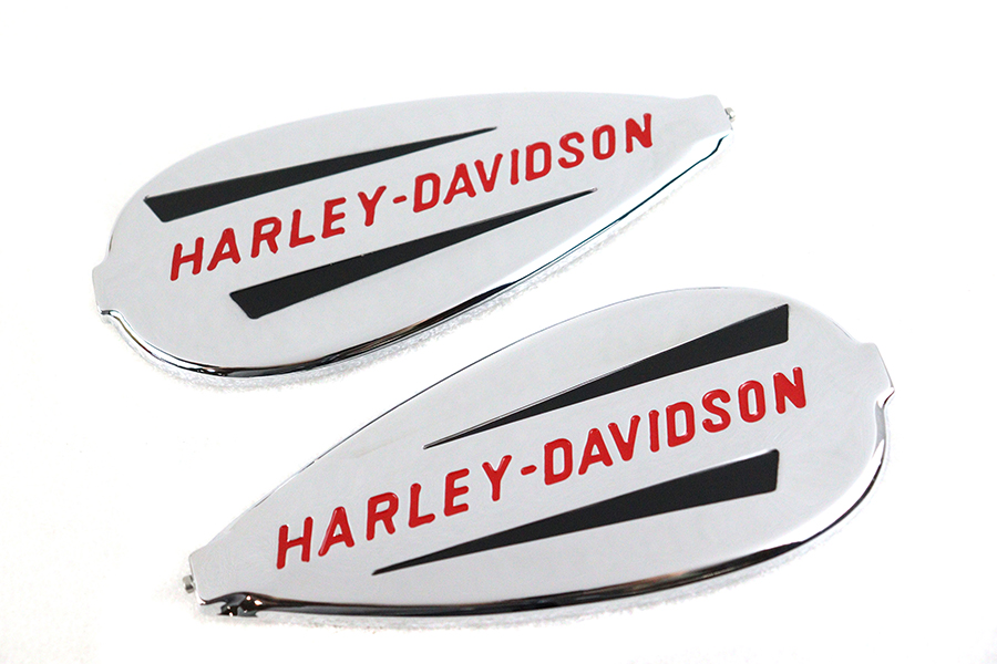 Right and Left Gas Tank Emblem Set