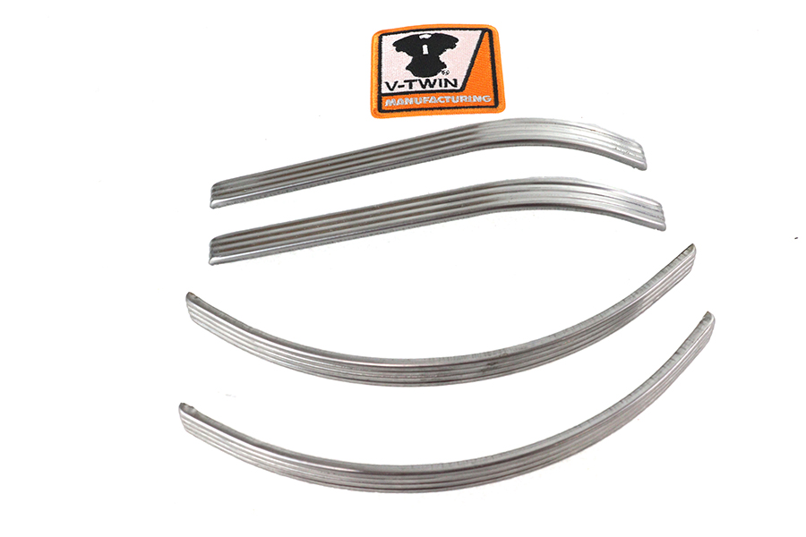 Stainless Steel Emblem Trim Set