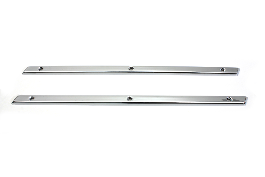 Chrome Steel Emblem Trim Strips