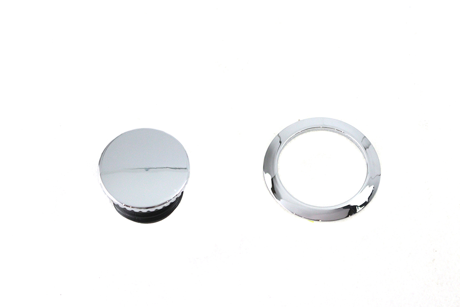 Flush Mount Gas Cap Chrome