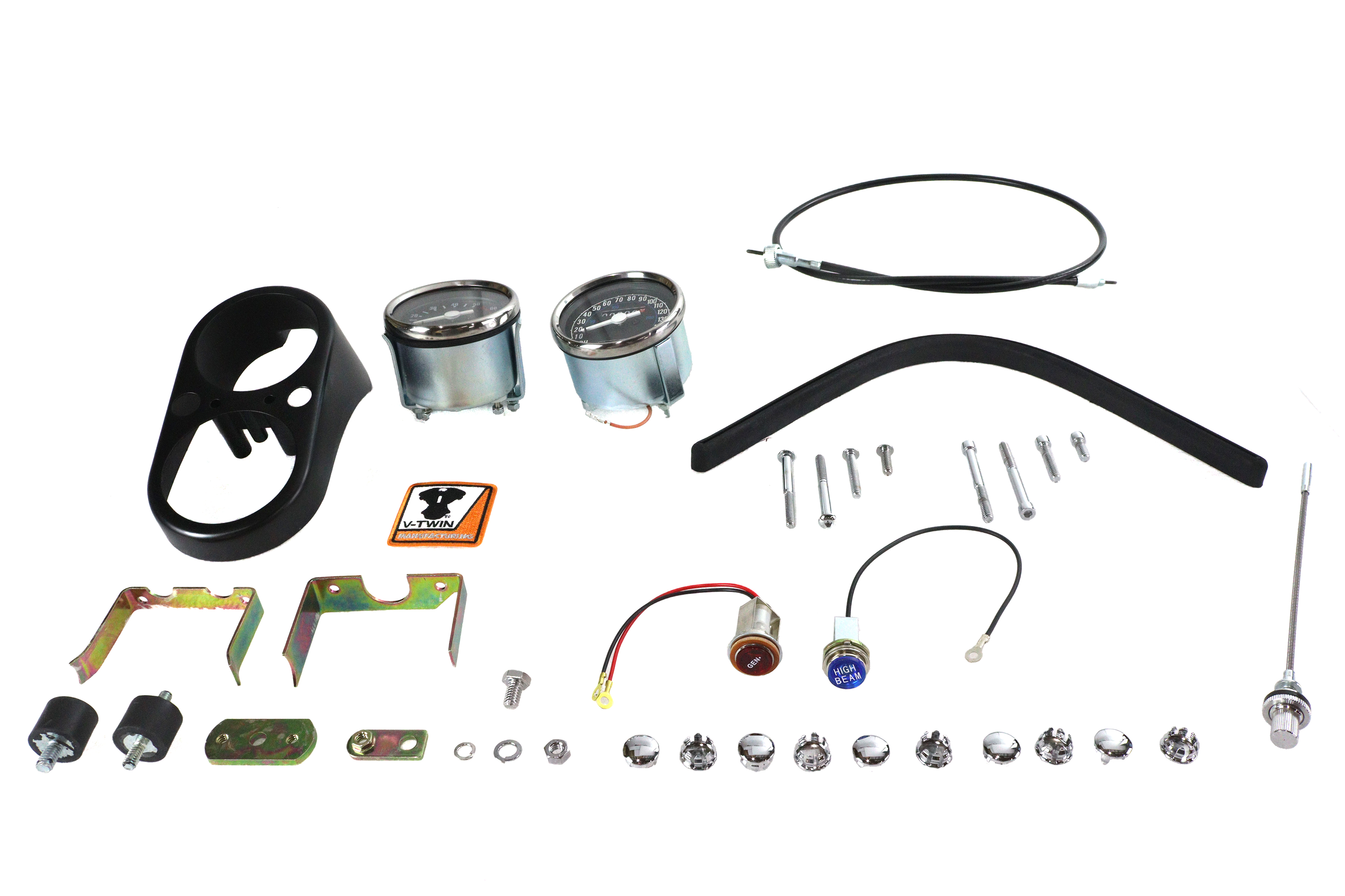 FXS Tachometer and Speedometer Dash Cover Kit