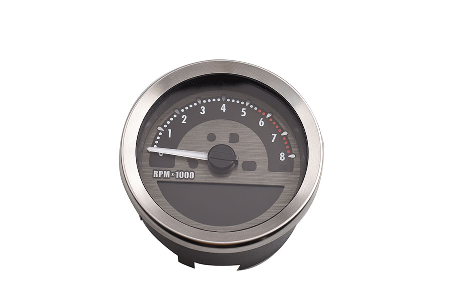3-5/8" Electronic Speedometer Assembly Black