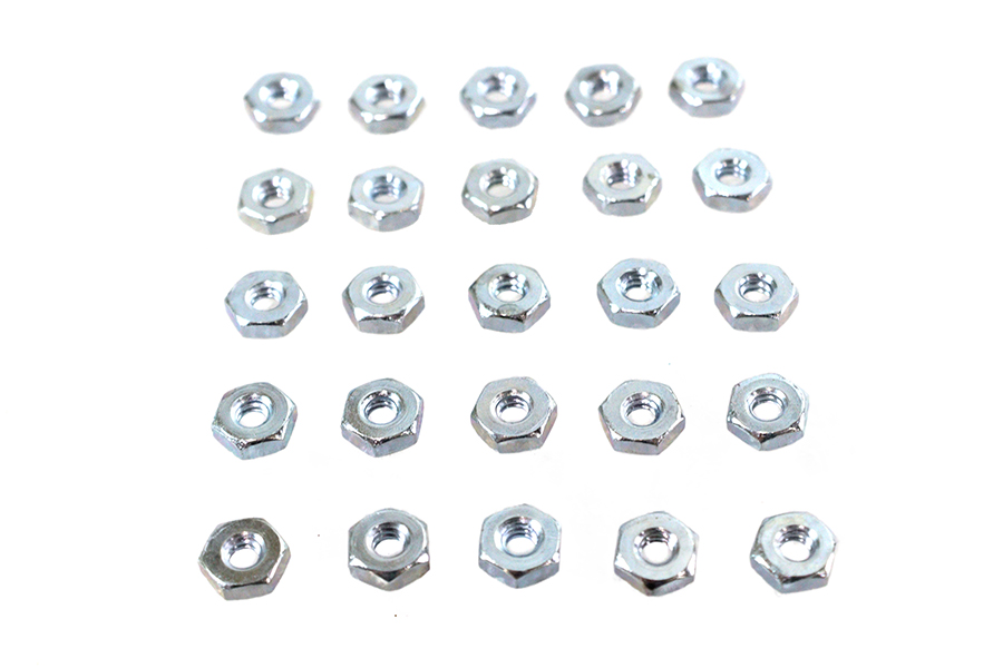 Zinc Hex Nut 6/32" Standard